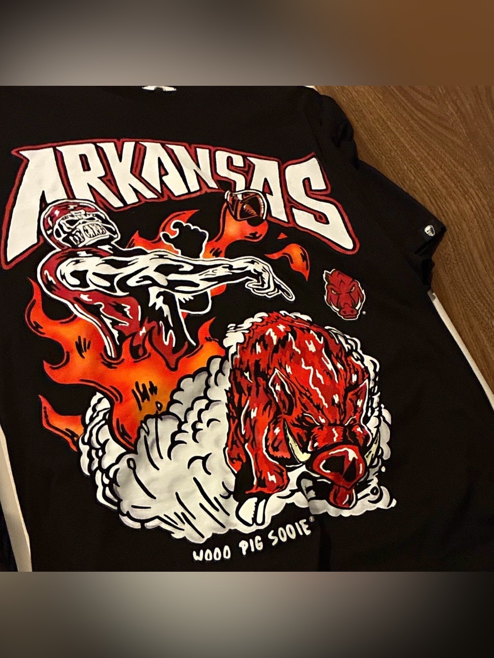 Warren Lotas Arkansas t shirt XL